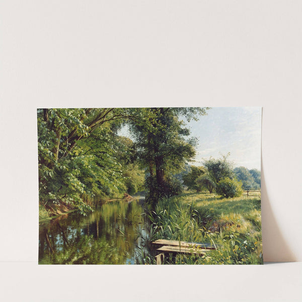 Reflections of Spring by Peder Mørk Mønsted