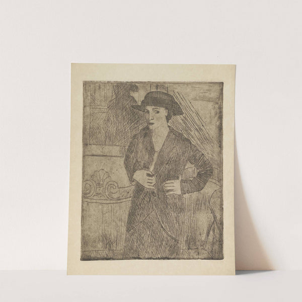 Reflet dans le miroir (1915) by Jean Brusselmans