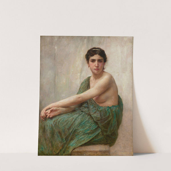 Réflexion (1905) by William Bouguereau