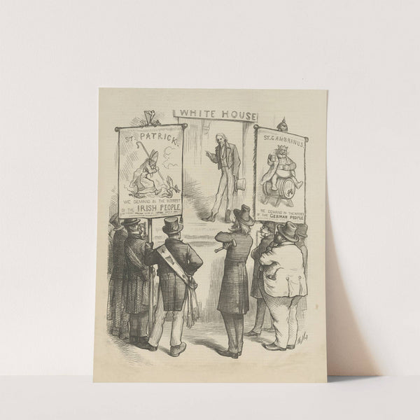 Reform is necessary in the foreign line (1877) by Thomas Nast