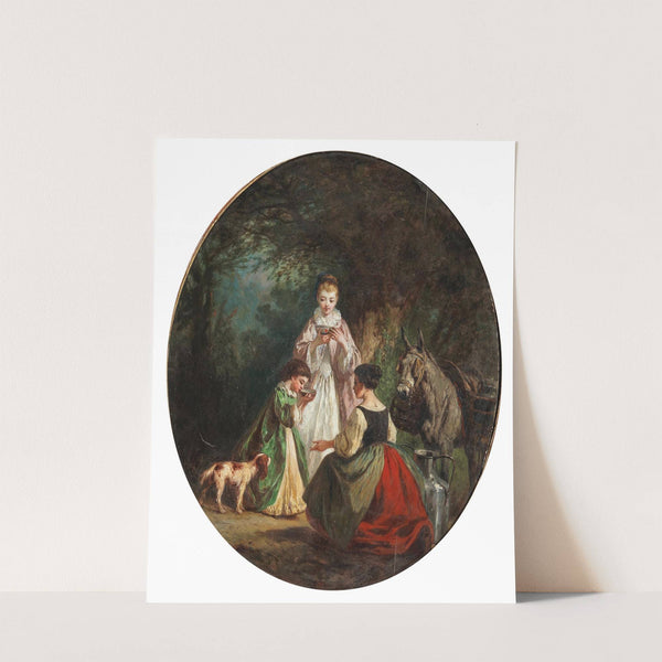 Refreshment In The Forest by Eugène Gabé
