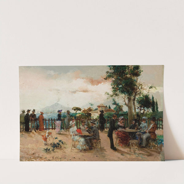 Refreshment on the Neapolitan Coast by Eugenio Oliva Rodrigo