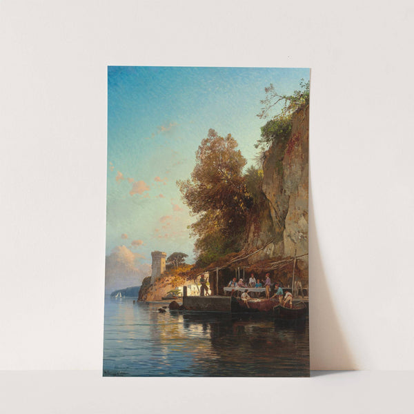 Refuge by the Sea by Hermann David Salomon Corrodi