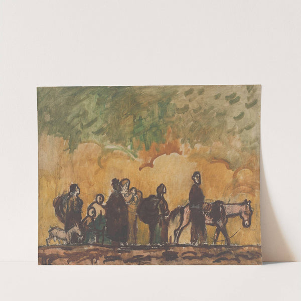 Refugees by Cyprián Majerník