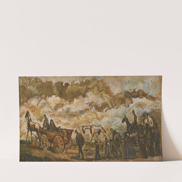 Refugees (1944) by Cyprián Majerník