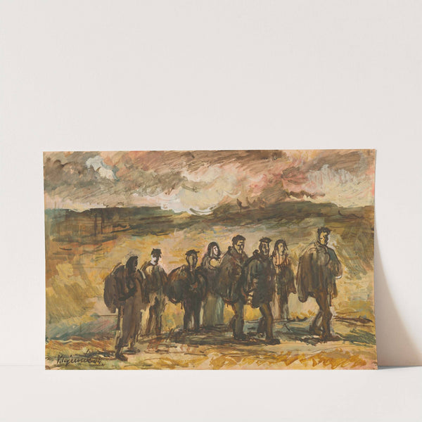 Refugees by Cyprián Majerník