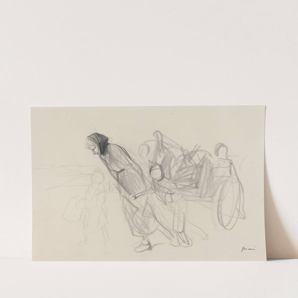 Refugees II (c. 1914-1919) by Jean-Louis Forain