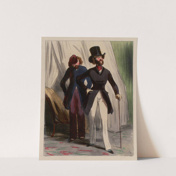 Regarde-moi un peu cet habit-là. comme c’est étudié (1839-1841) by Paul Gavarni