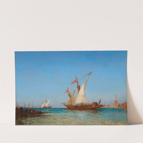 Régates à Venise by Félix Ziem