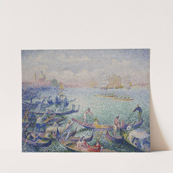Regatta in Venice by Henri-Edmond Cross