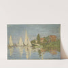 Regattas at Argenteuil (circa 1872) by Claude Monet