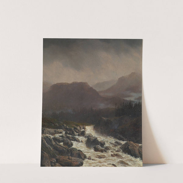 Regenlandschaft by Carl Höflmayr