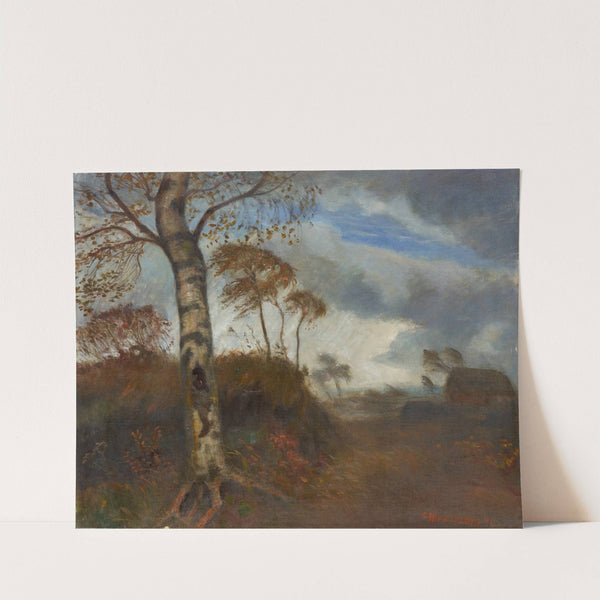 Regenstimmung im Moor (1940) by Otto Modersohn