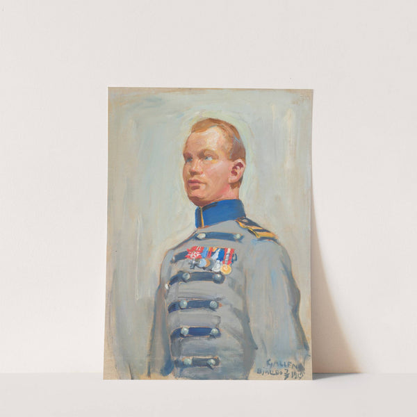 Regent Mannerheim’s batman Gustaf Hagenau (1919) by Akseli Gallen-Kallela