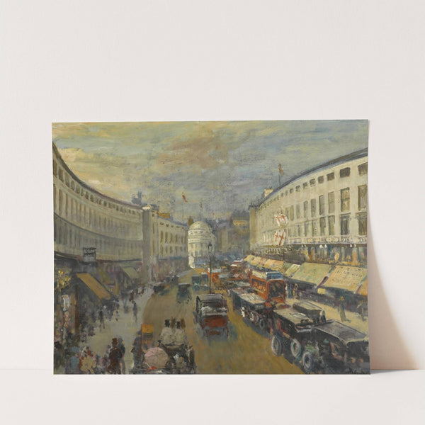 Regent Street, London by Jacques-Émile Blanche