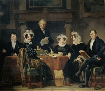 Regents and Regentesses of the Lepers’ Asylum, Amsterdam, 1834-35