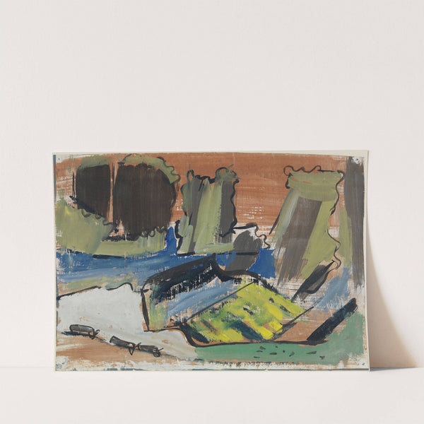 Regenwolken über der Balmalp by August Babberger