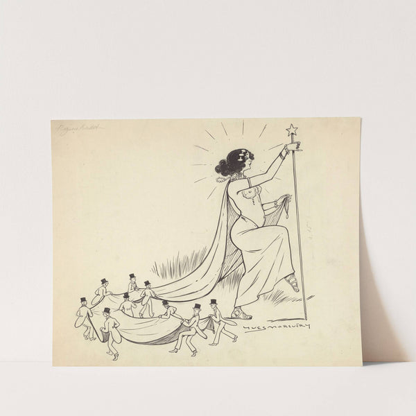 Régina Badet dans ‘Paris-côte d’Azur’ de Maxime Formont (1913) by Yves Marevéry