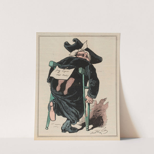 Réglé (1879) by André Gill