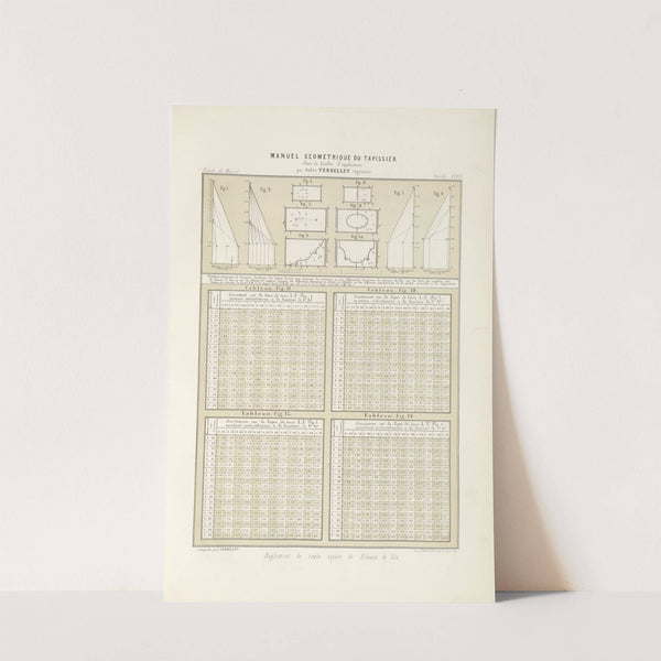 Réglement de toute espéce de rideaux de lits. (1859) by Jules Verdellet
