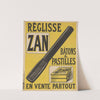 Réglisse Zan. Bâtons & pastilles en vente partout (1891) by Imp. Camis