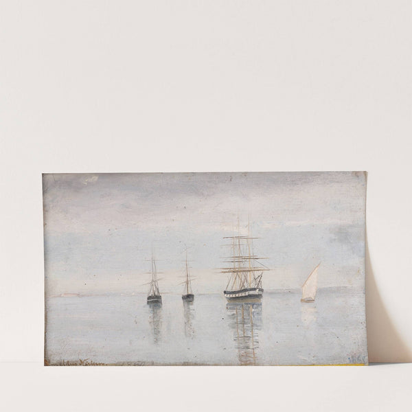 Regnstemning med sol, Cadix (1860) by Amaldus Nielsen