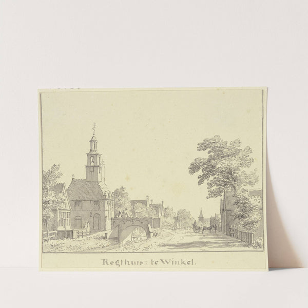 Regthuis te Winkel by Cornelis Pronk