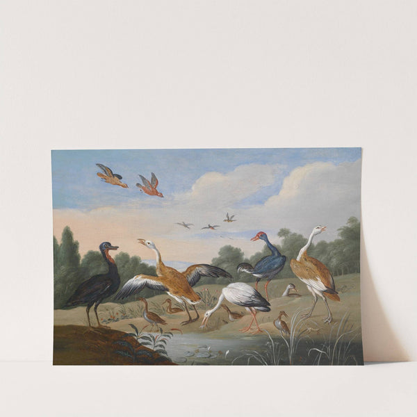 Reiher und Enten by Jan Van Kessel The Elder