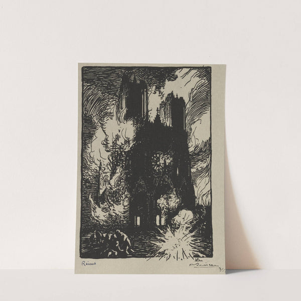 Reims (1914) by Auguste Louis Lepère