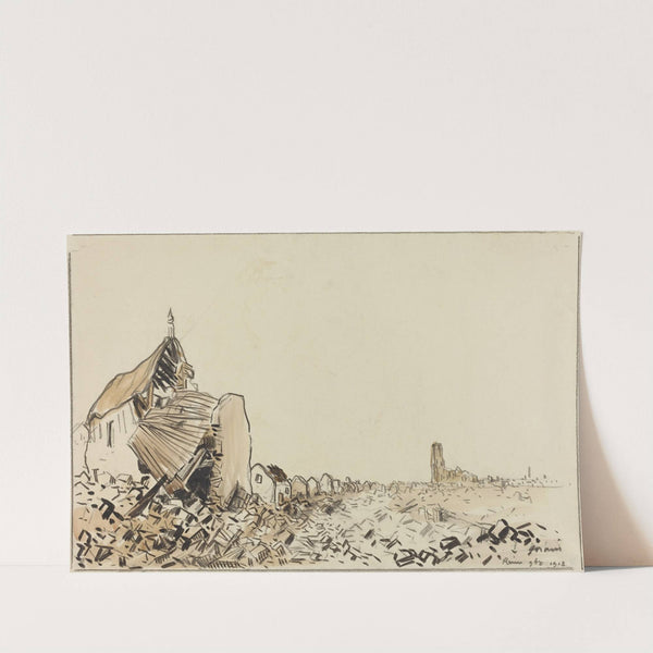 Reims 9bre 1918 (probably 1918) by Jean-Louis Forain