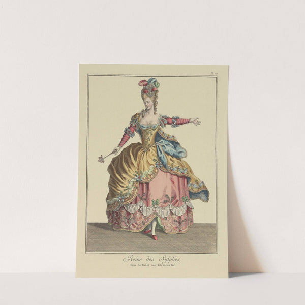 Reine des sylphes, dans le balet des Elémens, &c. by Jean Baptiste Martin