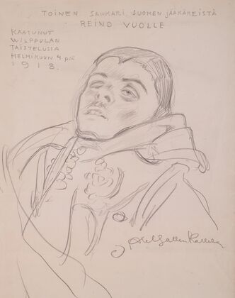 Reino Vuolle, kaatunut jääkäri