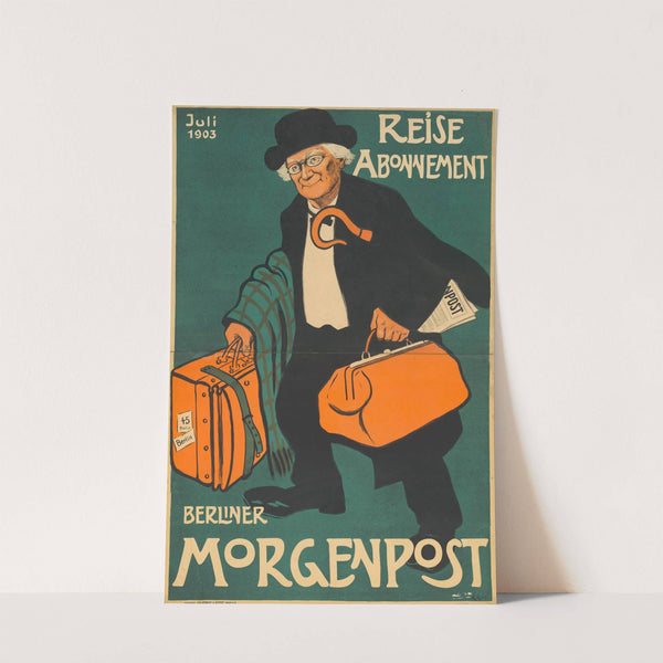 Reise-Abonnement Berliner Morgenpost (1903) by Edmund Edel