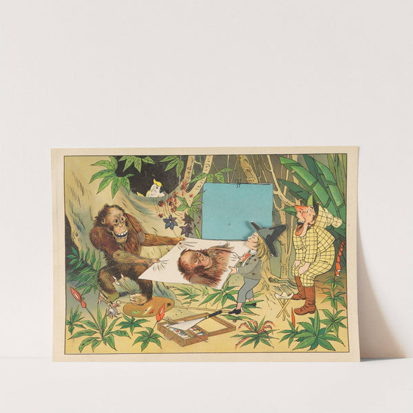 Reiseabenteuer des Malers Daumenlang (Probedruck) by Lothar Meggendorfer