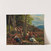 Reisigsammler im Wienerwald (1855) by Ferdinand Georg Waldmüller