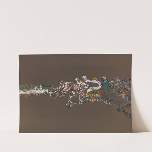 Reiter (Arabische Reiter) (1905) by Wassily Kandinsky