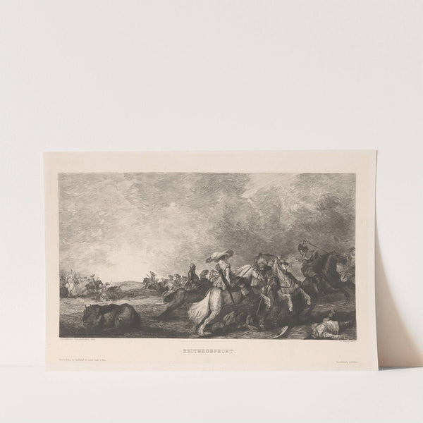 Reitergefecht by Peter von Halm