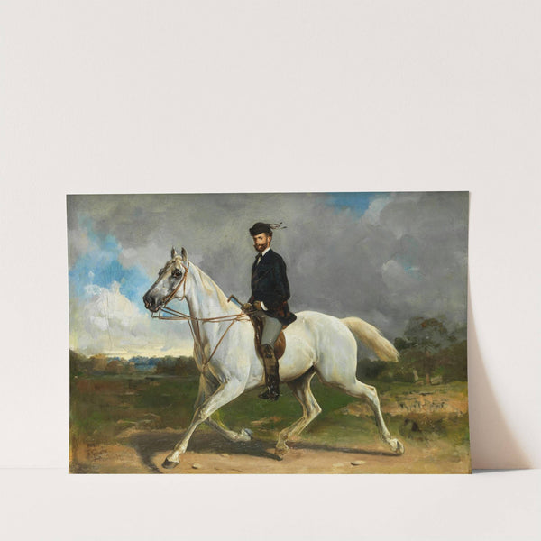 Reiterporträt (1876) by Albrecht Grueber