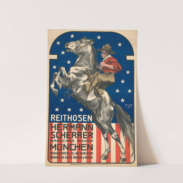 Reithosen. Hermann Scherrer München (1904) by Moritz Veit