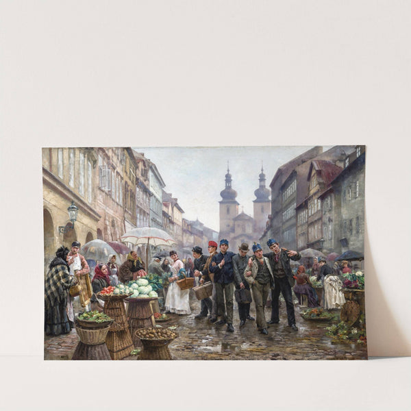 Rekruti (1888) by Vojtěch Bartoněk