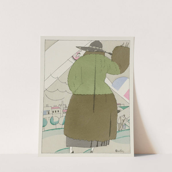 Relation ; Manteau de sports, de Paul Poiret (1921) by Charles Martin