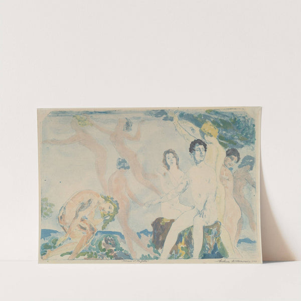 Release at the Gates (between 1919 and 1920) by Arthur Bowen Davies