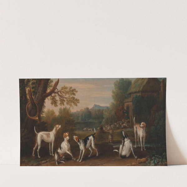 Releasing the Hounds (ca. 1745) by John Wootton