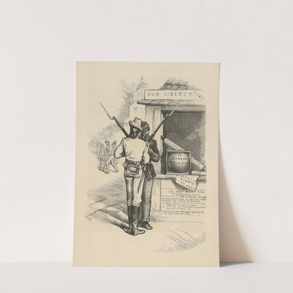 Relieving (‘Bayonet’) guard (1879) by Thomas Nast