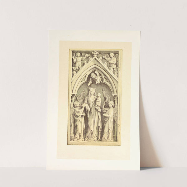 Relievo in Carved Ivory—the Virgin and Infant Saviour adored by Angels. by John Charles Robinson