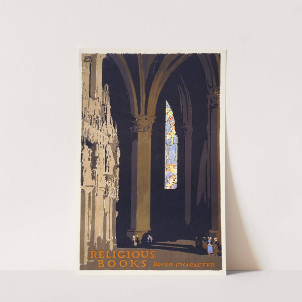 Religious books build character (1925) by Adolph Treidler