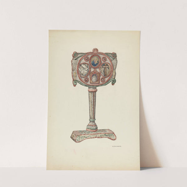 Reliquary of Father Junipero Serra (1941) by William Kieckhofel