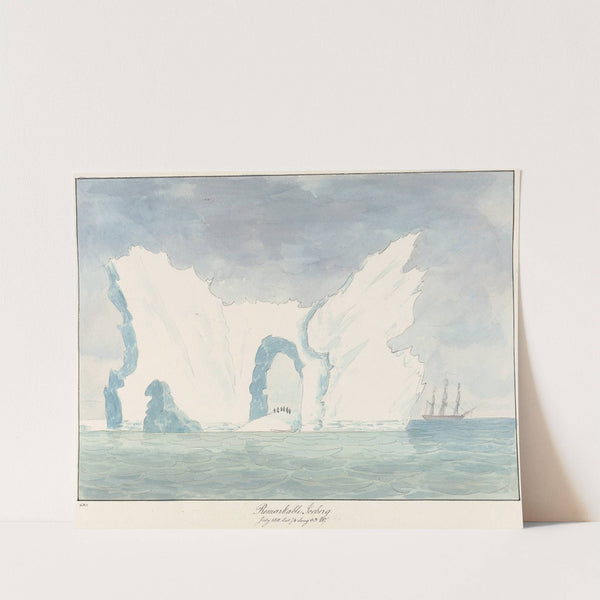 Remarkable Iceberg. by Charles Hamilton Smith