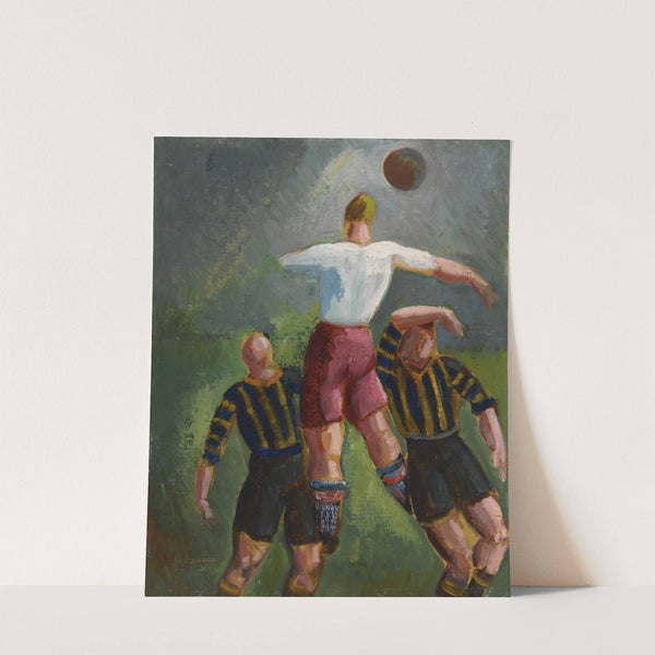 Remate de cabeza by Ángel Zárraga