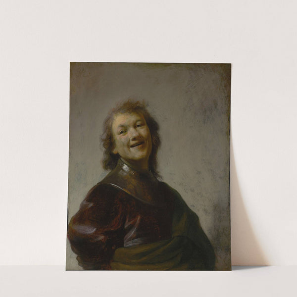 Rembrandt Laughing by Rembrandt van Rijn